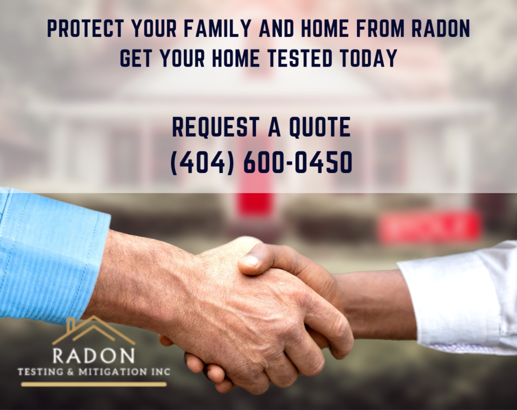 Radon Testing & Mitigation Inc. in the Atlanta area (404) 600-0450